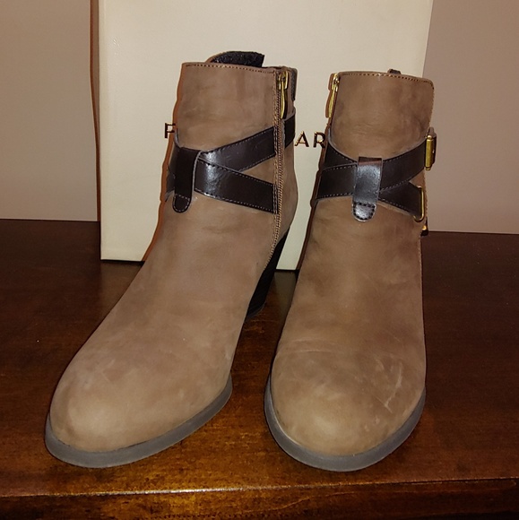 Franco Sarto Tobacco Boots 10 - Picture 1 of 6